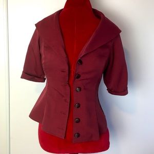 Vintage Repro 3/4 Sleeve Jacket Shrug